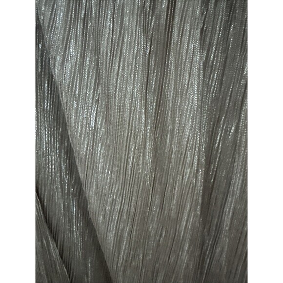 Express Women’s Small Dress Metallic Silver Short One Shoulder Holiday Party - Picture 5 of 5